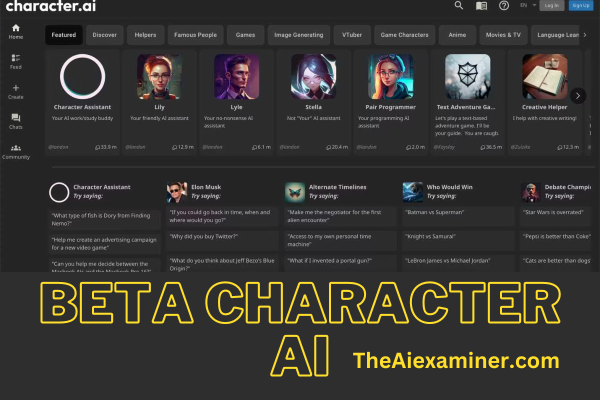 Beta Character AI