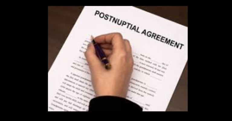 Postnuptial Agreement